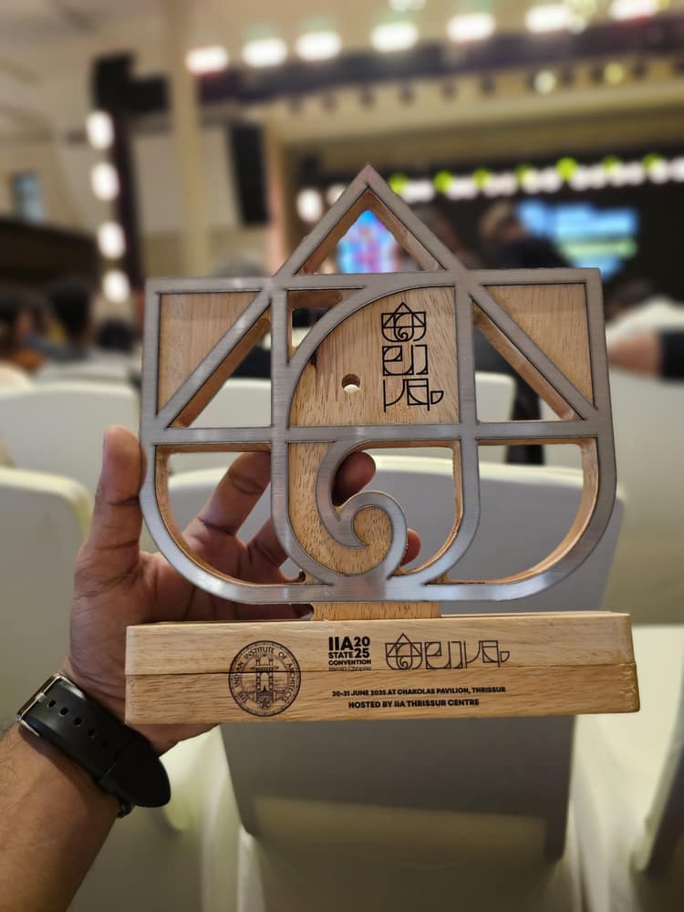 IIA Kerala State Convention 2025 trophy
